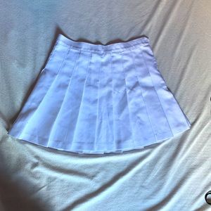 White Tennis Skirt